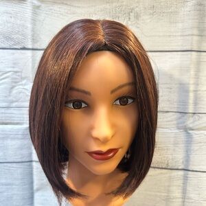 Elegant highlighted bob Wig